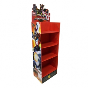 Floor Display Stand - Exhibition Stands Cardboard Floor Display Stand For Toy