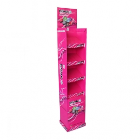 Supermarket Promotion Cardboard Display Stand For Candy