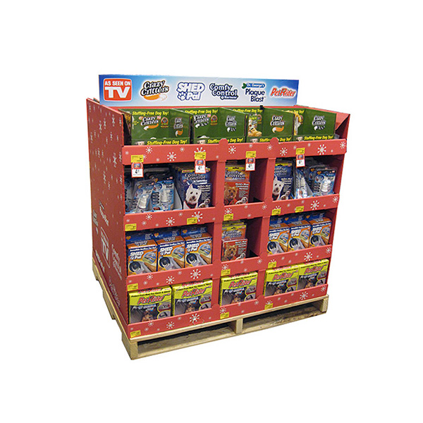 Customized Pallet Displays For Pet Food