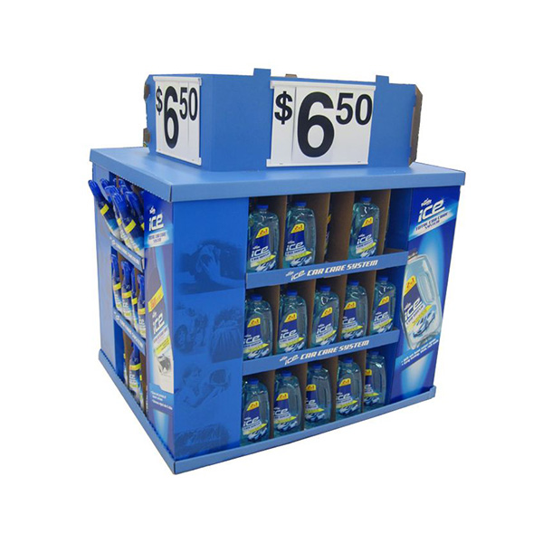 Supermarket Point of Sale Paper Cardboard Pallet Display