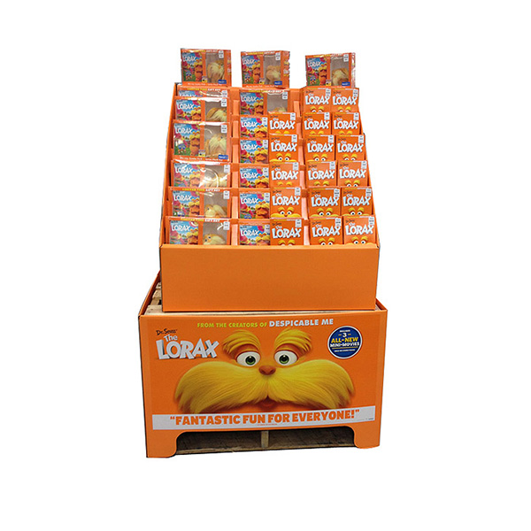 Corrugated Box Racks Paper Display For Toy